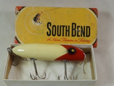 Vintage Heddon Wood Fishing Lure Box Only 7000 GM Flaptail Mouse ? – IBBY