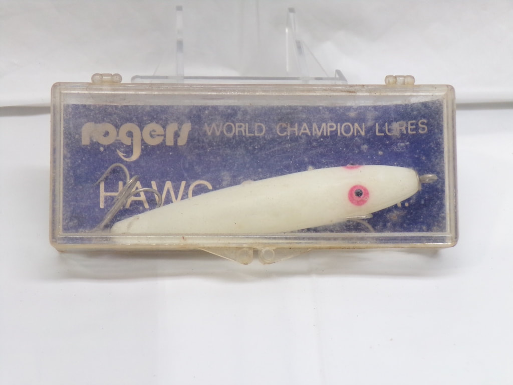 Vintage Flatfish Helin Tackle S3 Yellow Red & Black Dots Great Fishing Lure