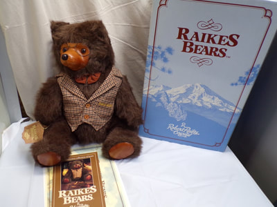ショッピング安い RAIKES 値下げROBERT BEARS 」海外製 のテディベア「ケイティ ぬいぐるみ