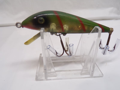 Sold at Auction: LOT OF 4- VINTAGE LURES AND BOBBER